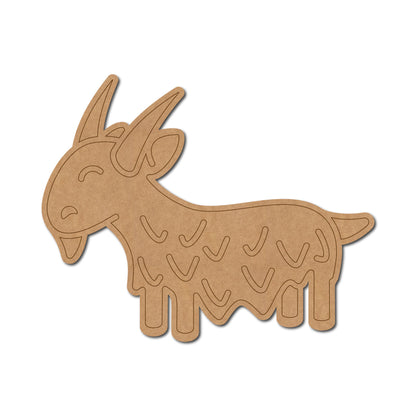 Goat Pre Marked MDF Design 1