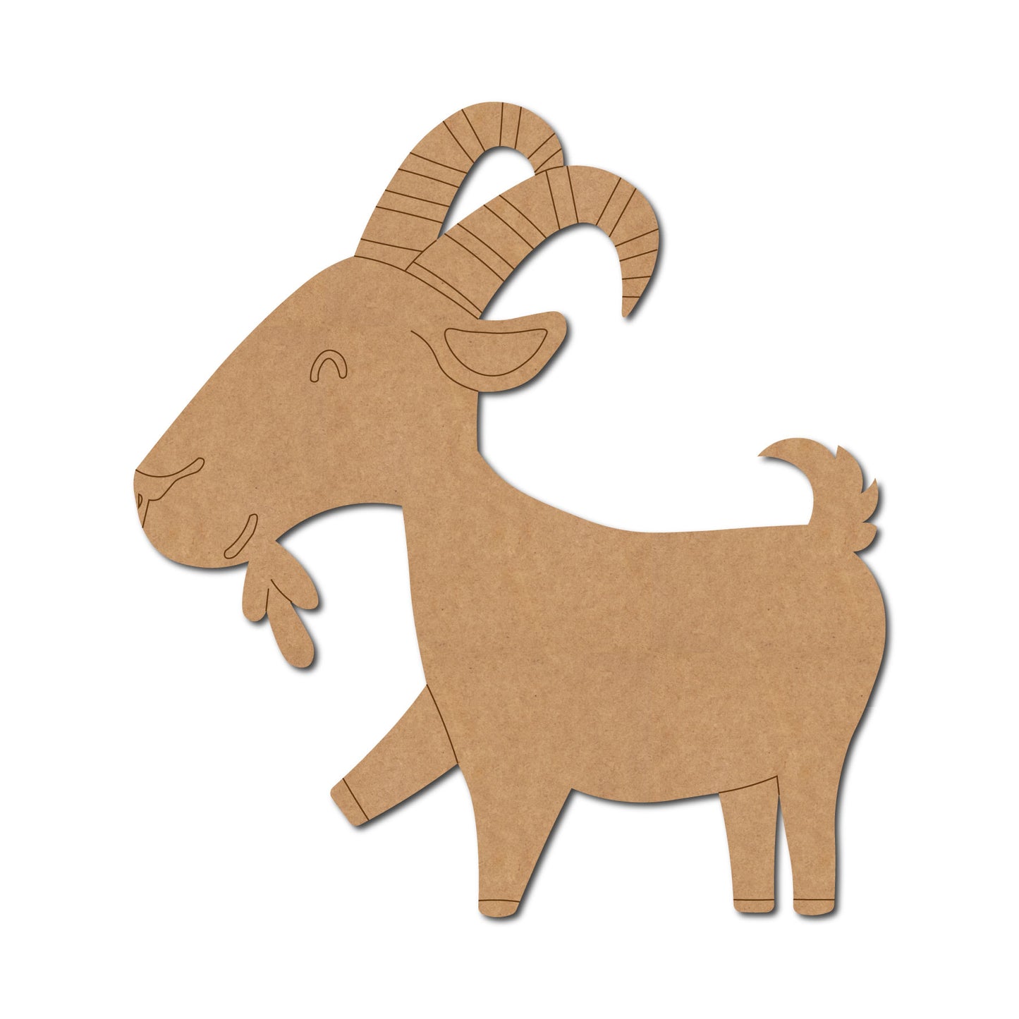 Goat Pre Marked MDF Design 2