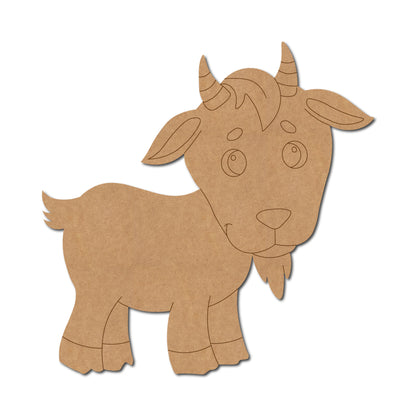 Goat Pre Marked MDF Design 3