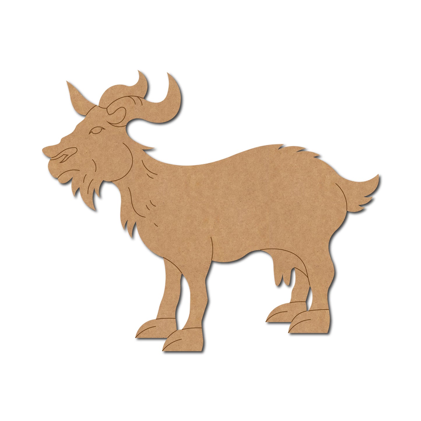 Goat Pre Marked MDF Design 4