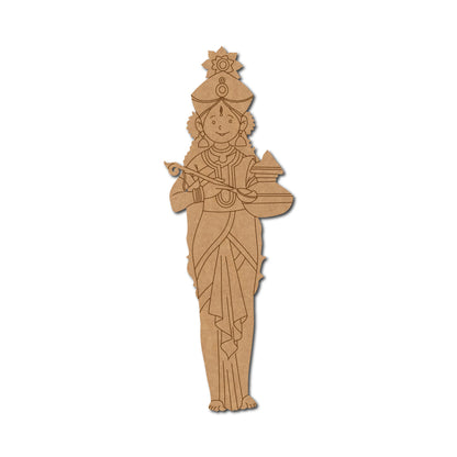 Goddess Annapurna Pre Marked MDF Design 2
