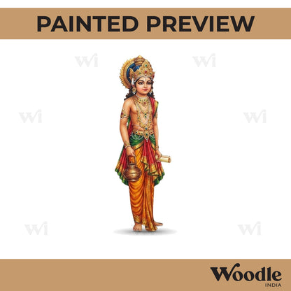 Goddess Gayatri Pre Marked MDF Design 1