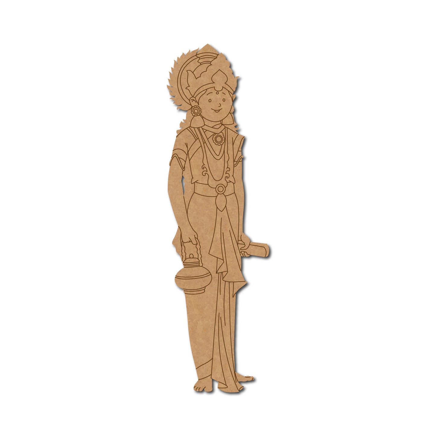 Goddess Gayatri Pre Marked MDF Design 1