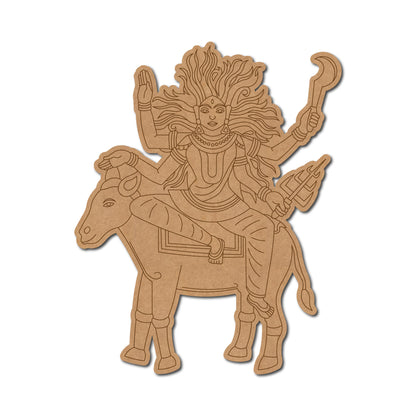 Goddess Kalaratri Pre Marked MDF Design 1