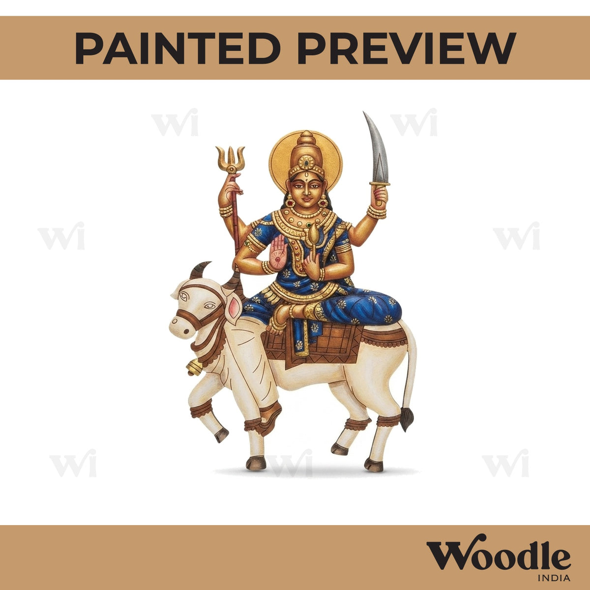 Goddess Umiya Pre Marked MDF Design 1
