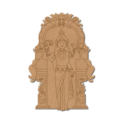 Goddess Vasavi Kanyaka Parameswari Pre Marked MDF Design 1