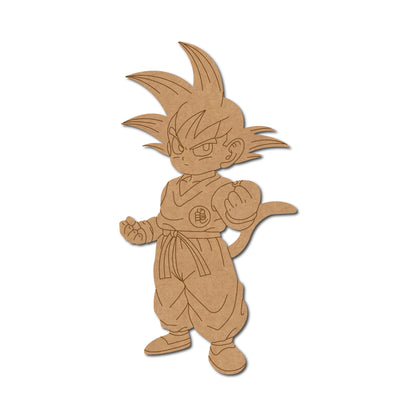 Goku Dragon Ball Z Pre Marked MDF Design 1