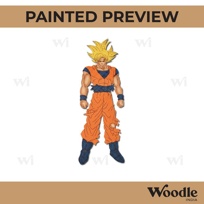 Goku Dragon Ball Z Pre Marked MDF Design 4