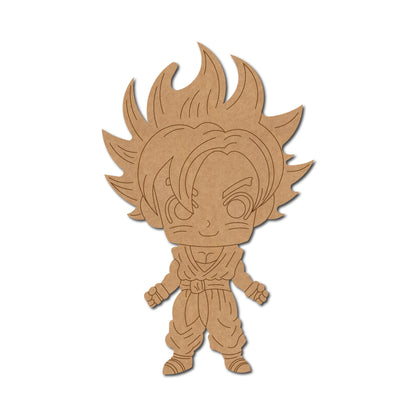 Goku Dragon Ball Z Pre Marked MDF Design 5