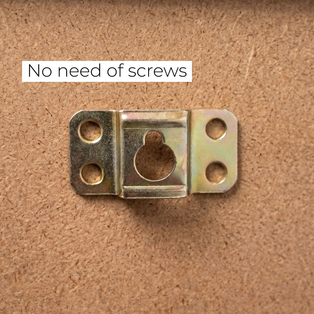 Golden No Screw Photo Frame Hook Metal