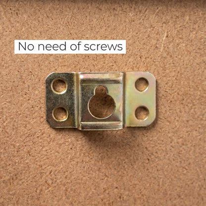 Golden No Screw Photo Frame Hook Metal
