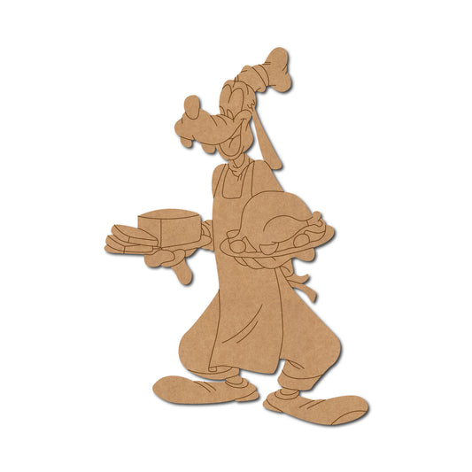 Goofy Dog Mickey Mouse Pre Marked MDF Design 4