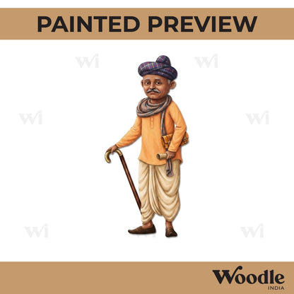 Gopal Krishna Gokhale Pre Marked MDF Design 1