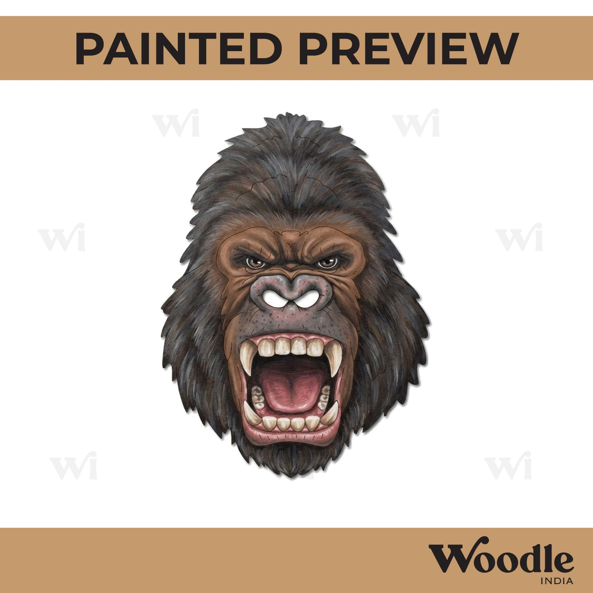 Gorilla Pre Marked MDF Design 1
