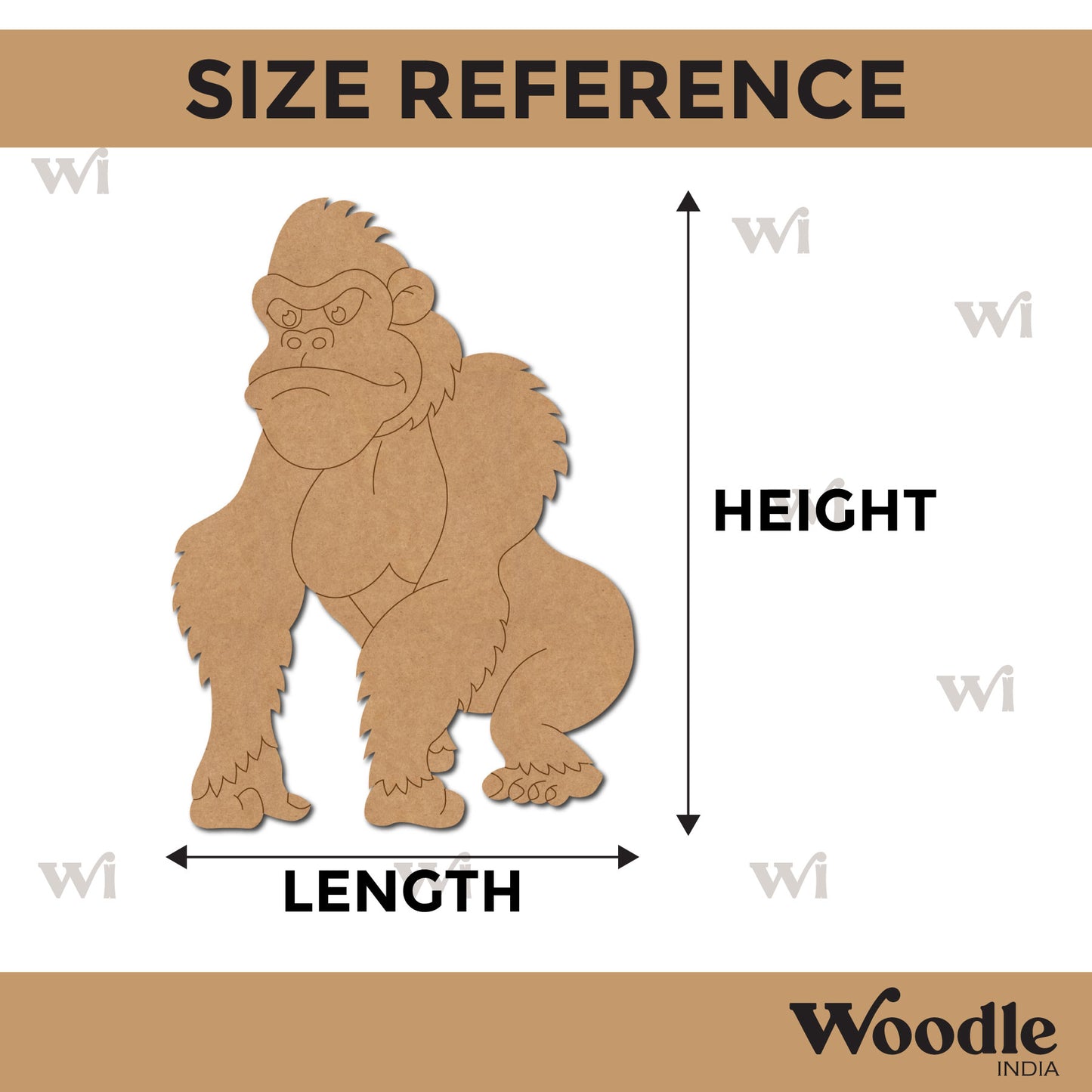 Gorilla Pre Marked MDF Design 10