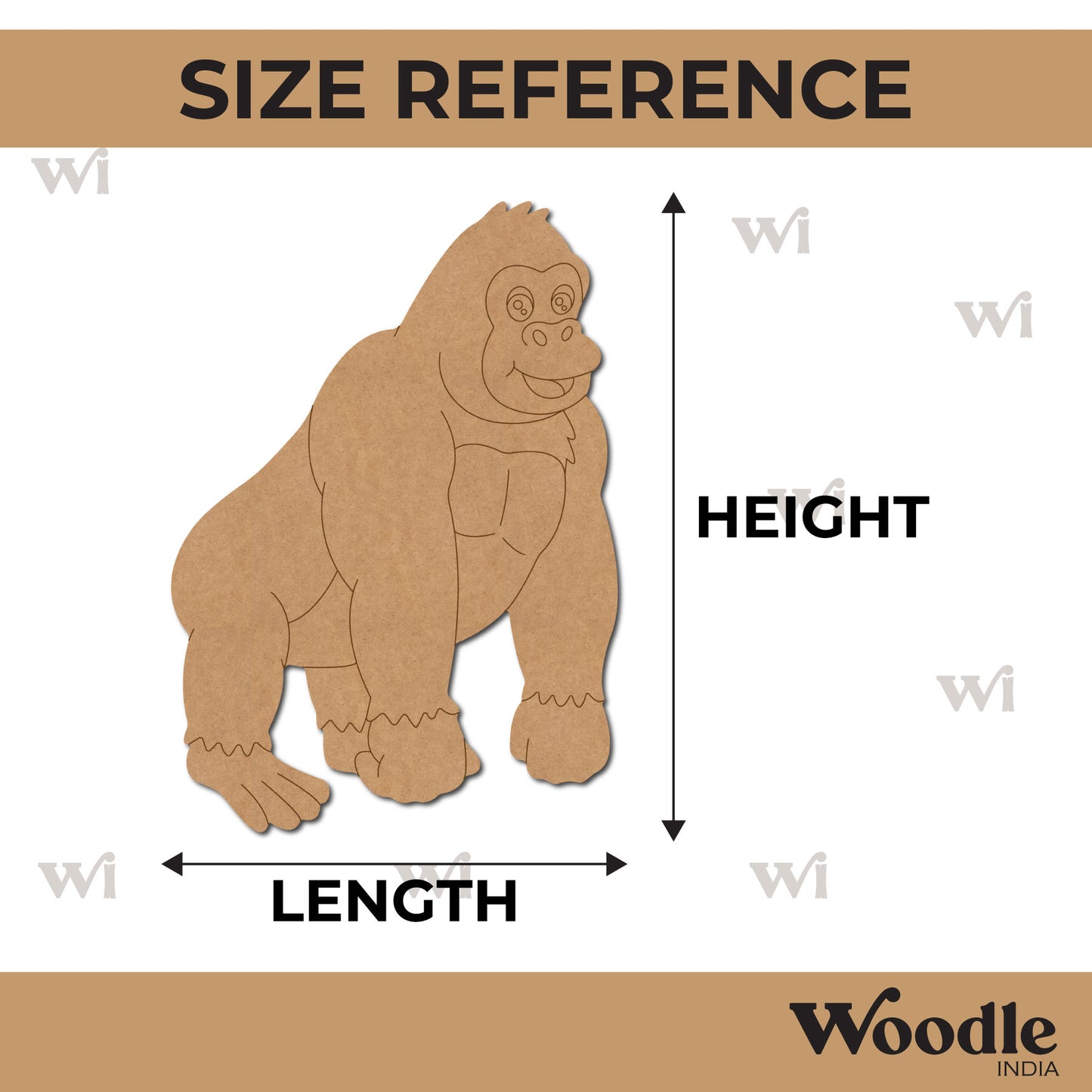 Gorilla Pre Marked MDF Design 2