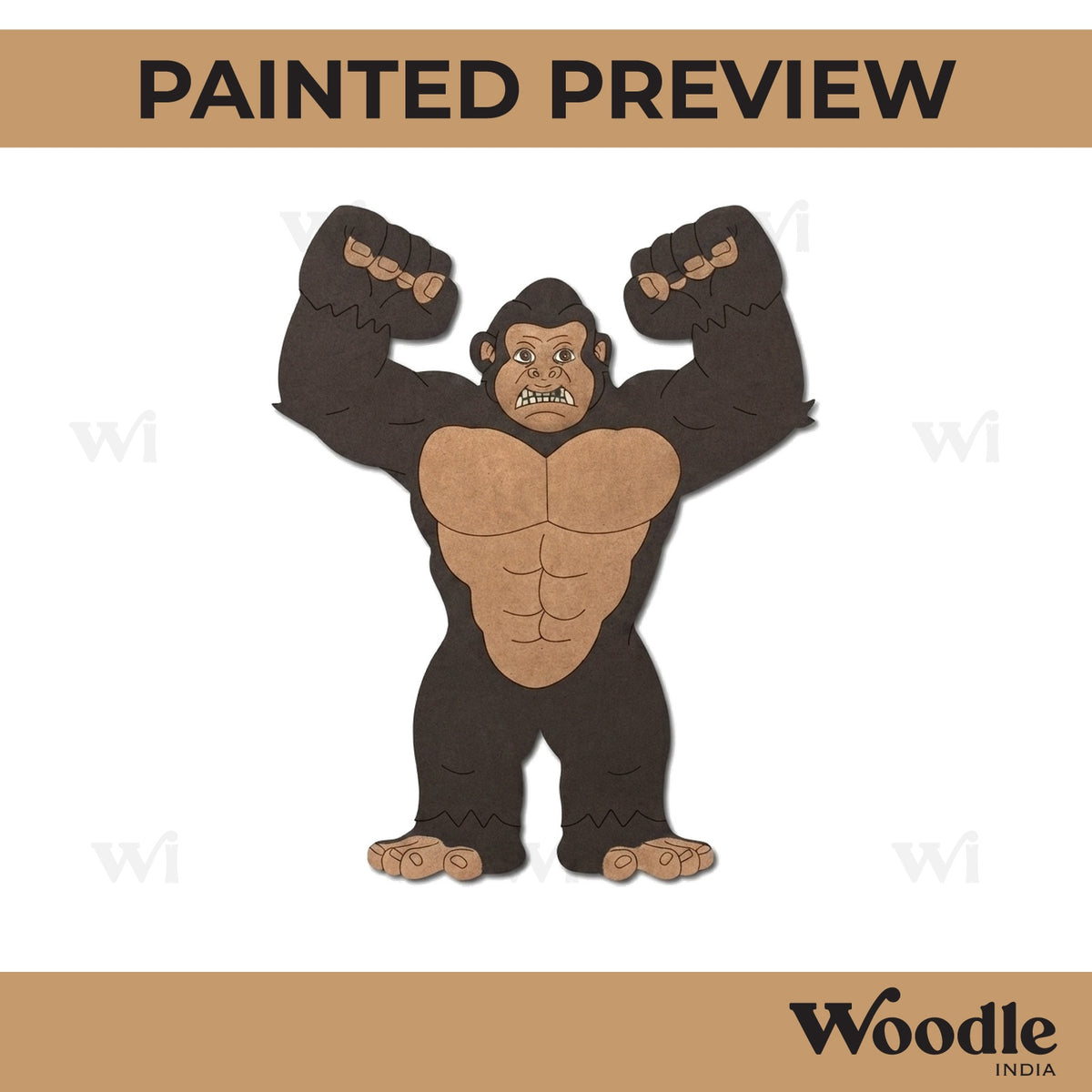 Gorilla Pre Marked MDF Design 4