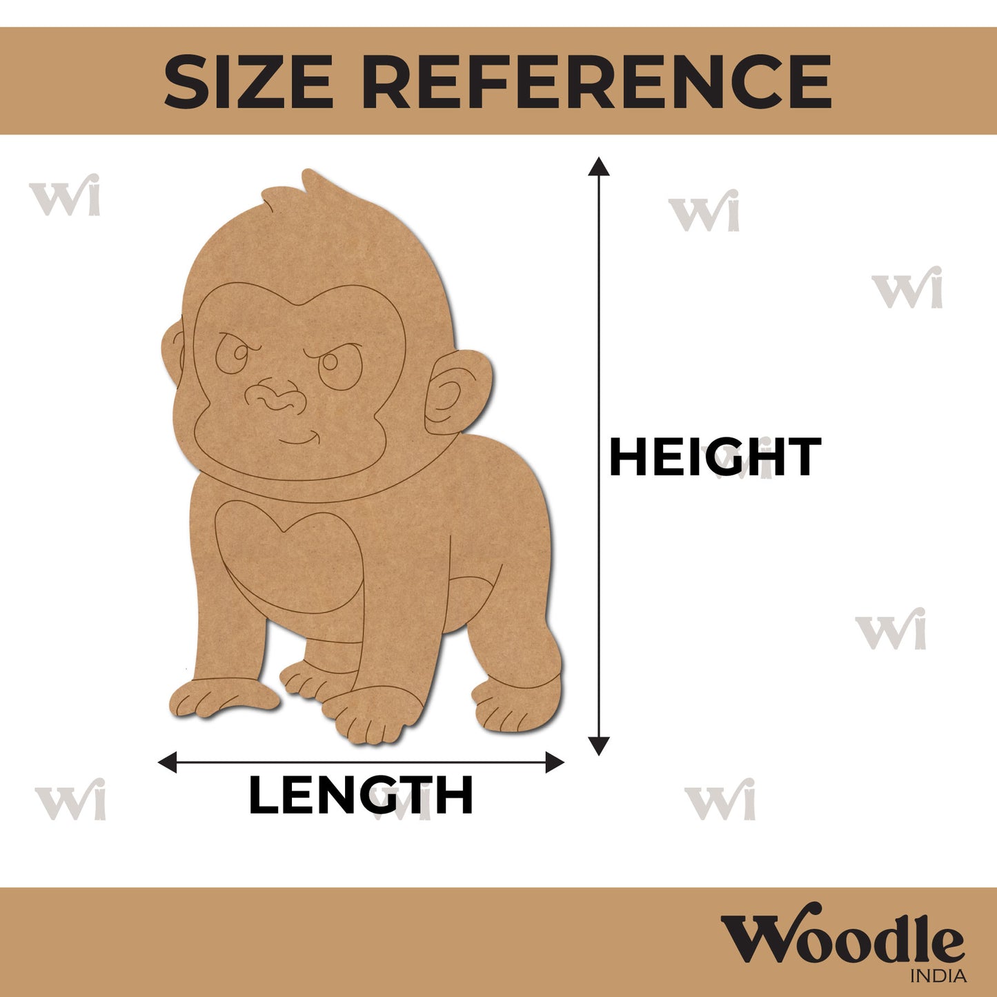 Gorilla Pre Marked MDF Design 5