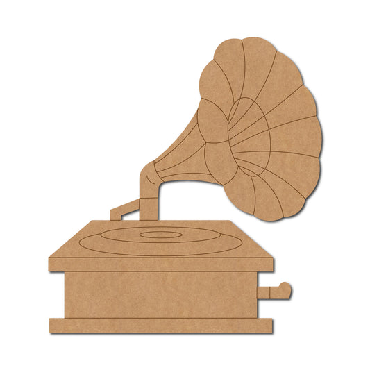 Gramophone Pre Marked MDF Design 1