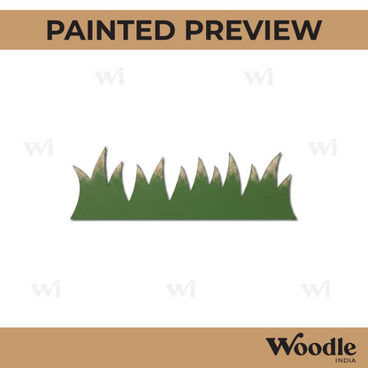 Grass Cutout MDF Design 1