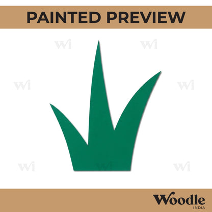 Grass Cutout MDF Design 4