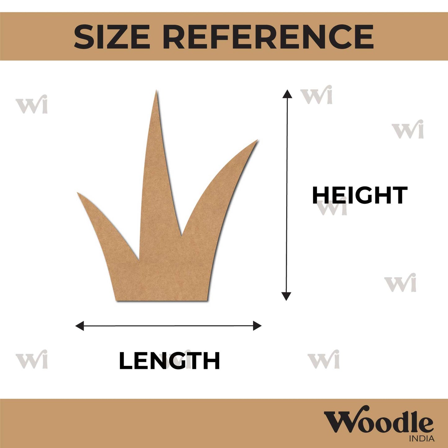 Grass Cutout MDF Design 4