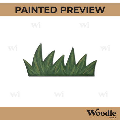 Grass Cutout MDF Design 5