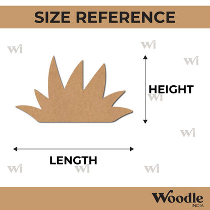 Grass Cutout MDF Design 7