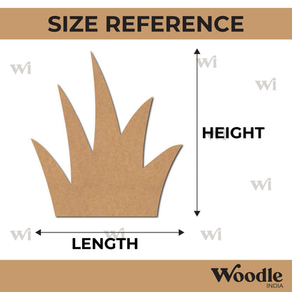 Grass Cutout MDF Design 8