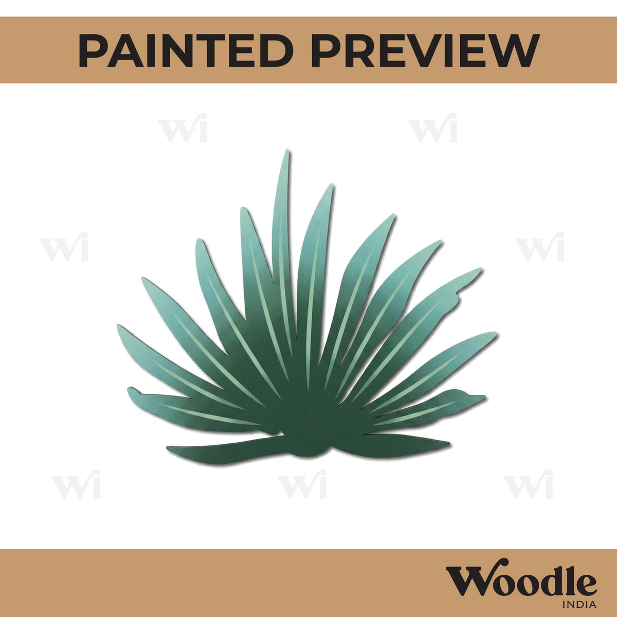 Grass Cutout MDF Design 9