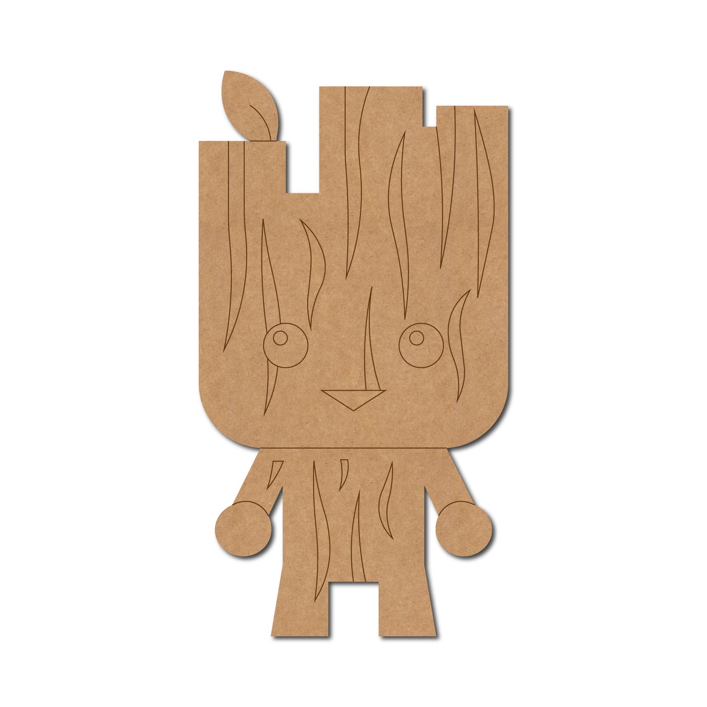 Groot Cartoon Pre Marked MDF Design 1