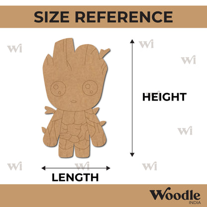 Groot Marvel Pre Marked MDF Design 1