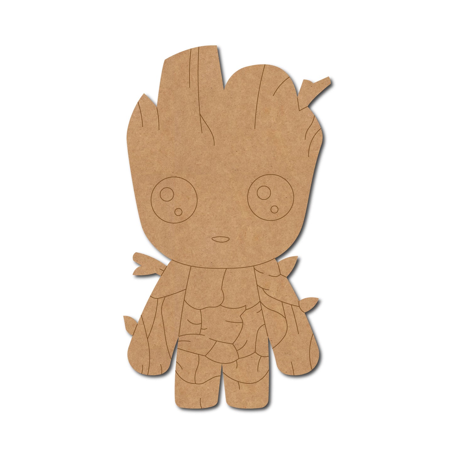 Groot Marvel Pre Marked MDF Design 1