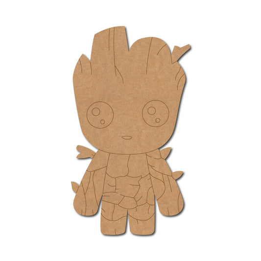 Groot Marvel Pre Marked MDF Design 1