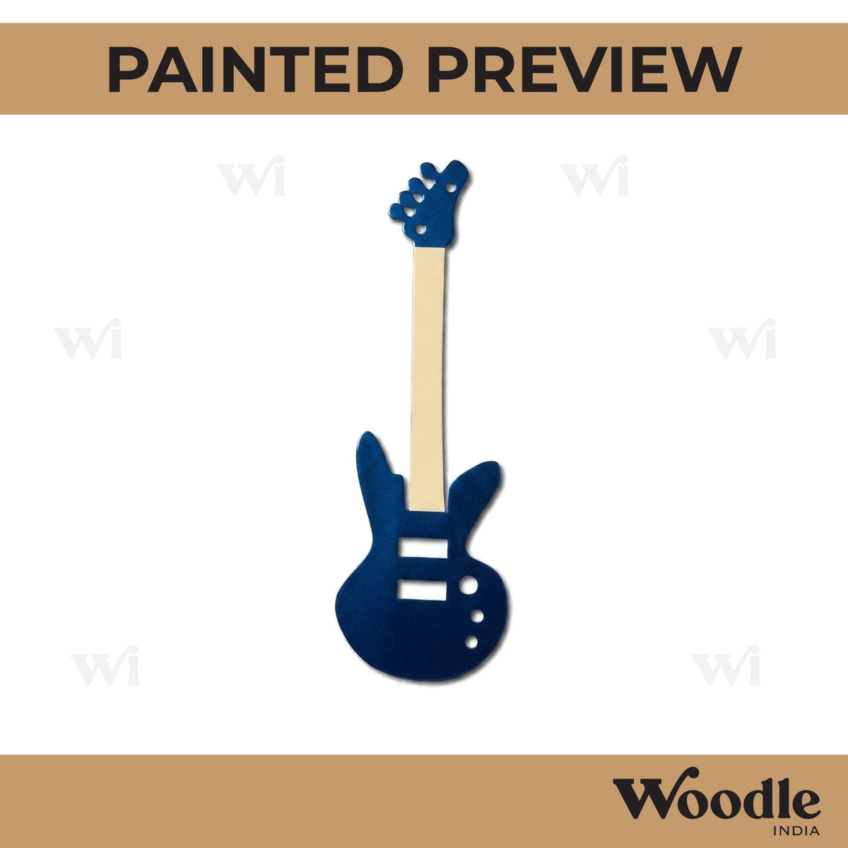 Guitar Cutout MDF Design 2