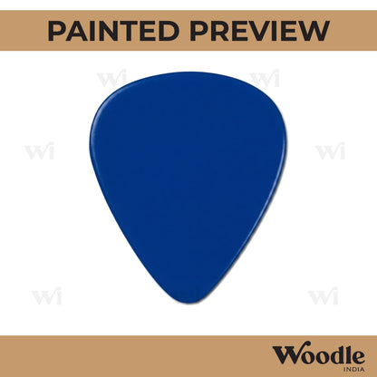 Guitar Pick Cutout MDF Design 1