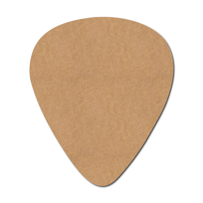 Guitar Pick Cutout MDF Design 1