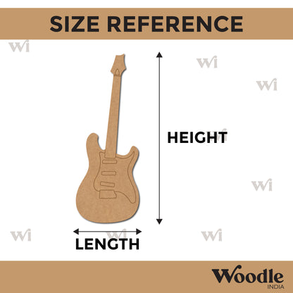 Guitar Pre Marked MDF Design 1