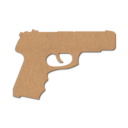 Gun Cutout MDF Design 1