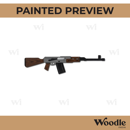 Gun Cutout MDF Design 6