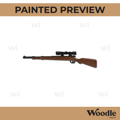 Gun Cutout MDF Design 8