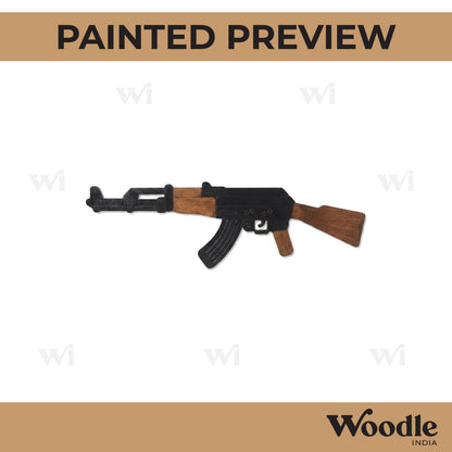 Gun Pre Marked MDF Design 1