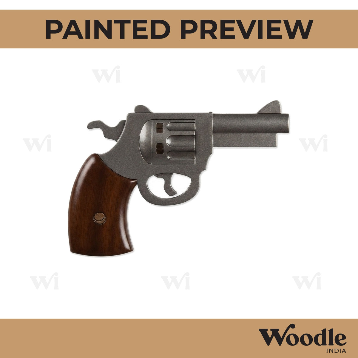 Gun Pre Marked MDF Design 2