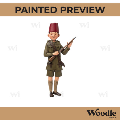Gurkha Soldier Pre Marked MDF Design 1