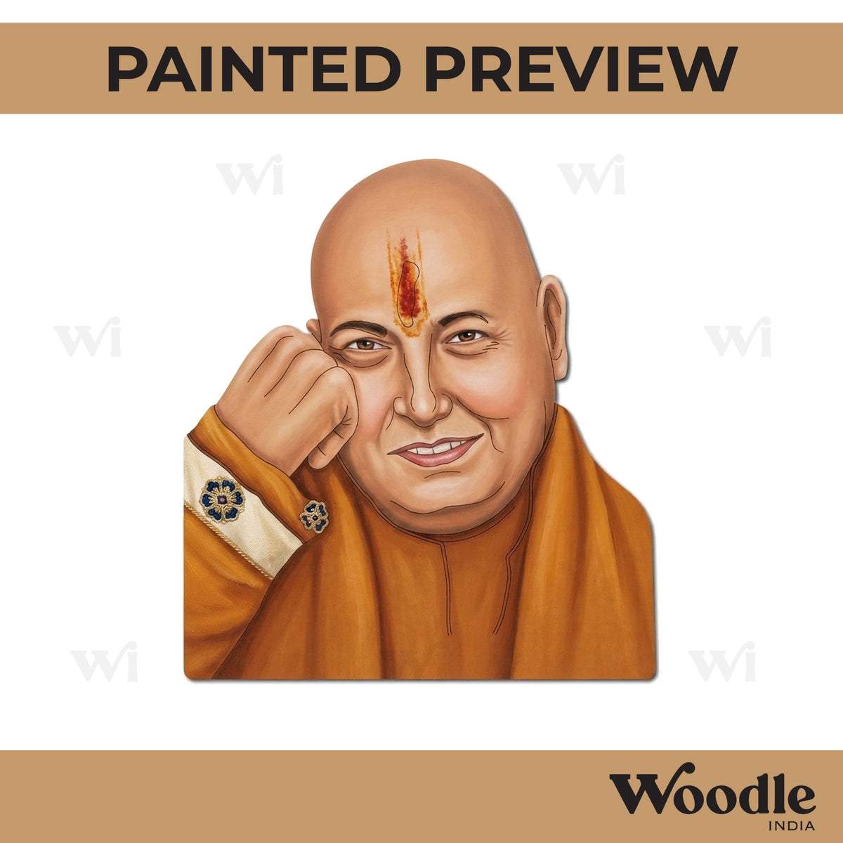 Guruji Pre Marked MDF Design 1