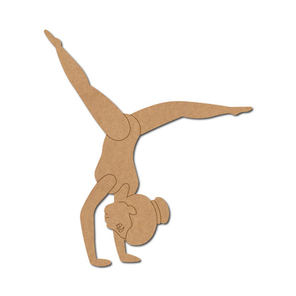Gymnast Girl Pre Marked MDF Design 1