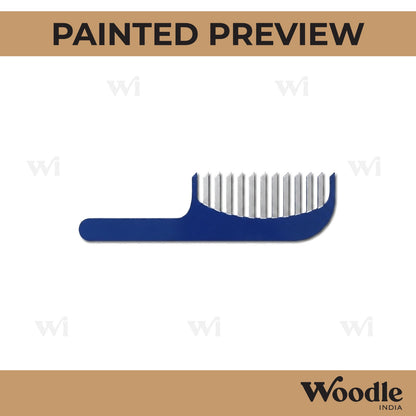 Hair Comb Cutout MDF Design 1