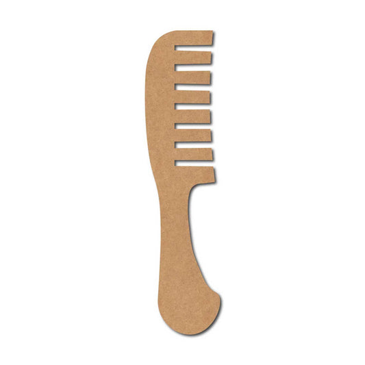 Hair Comb Cutout MDF Design 2