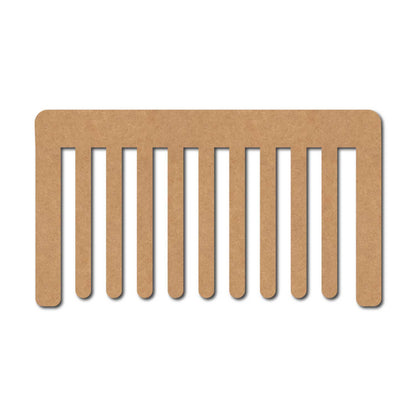 Hair Comb Cutout MDF Design 3