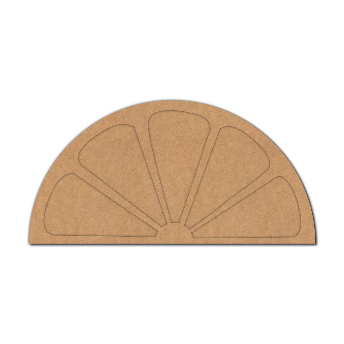 Half Orange Two Layered Base MDF Design 1